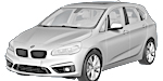 BMW F45 C2682 Fault Code